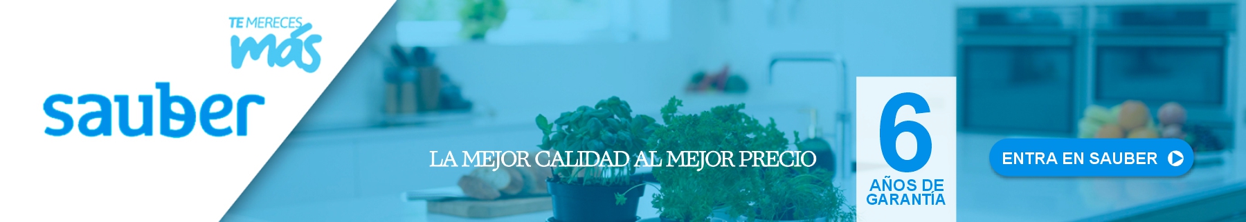 Te mereces mucho ,ás con Sauber e IntelliHome, tu compra inteligente