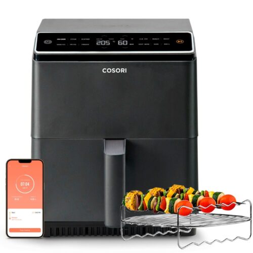 Cosori DUAL BLAZE CHEF EDITION NEGRA 6,4L - Freidora Sin Aceite