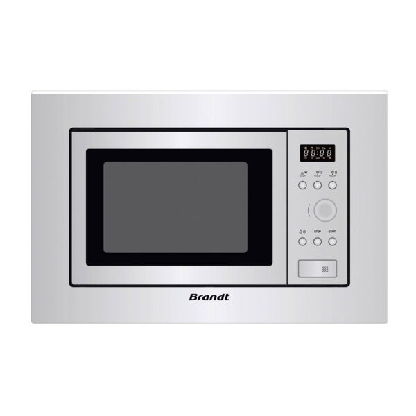 Brandt BMS6112X - Horno Microondas Integrable 17 Litros Sin Grill Inox