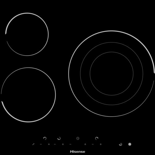Hisense E6322C - Vitroceramica Independiente Radiantes 3 Zonas Coccion Ancho 60 Cm