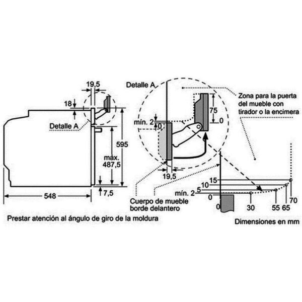 Bosch HSG636BW1 - Horno Multifuncion Blanco - Imagen 8