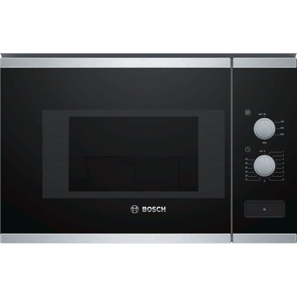 Bosch BFL520MS0 - Horno Microondas Integrable 20 Litros Sin Grill Cristal