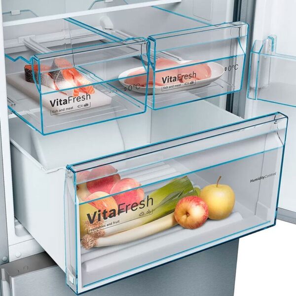 Bosch KGN39VIEA - Frigorifico Combi Nofrost E Alto 203 Cm Ancho 60 Aprox. Inox - Imagen 6