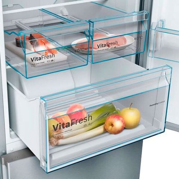 Bosch KGN36VIEA - Frigorifico Combi Nofrost E Alto 186 Cm Ancho 60 Cm Inox - Imagen 4