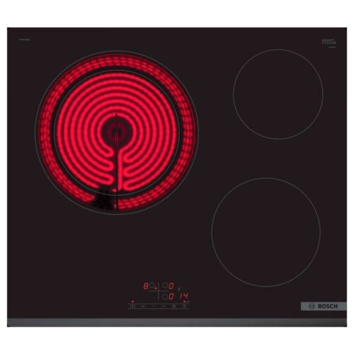 Bosch PKK631BB8E - Vitroceramica Independiente Radiantes 3 Zonas Coccion Ancho 60 Cm