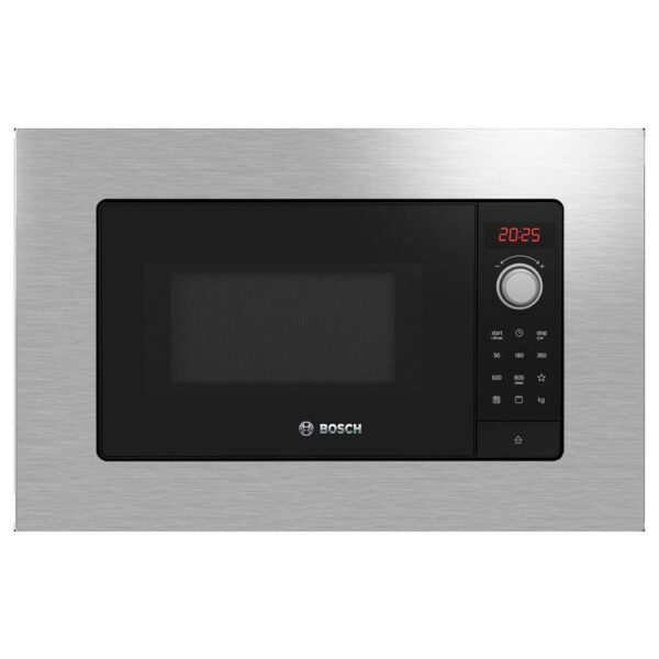 Bosch BEL623MS3 - Horno Microondas Integrable 20 Litros Con Grill Inox