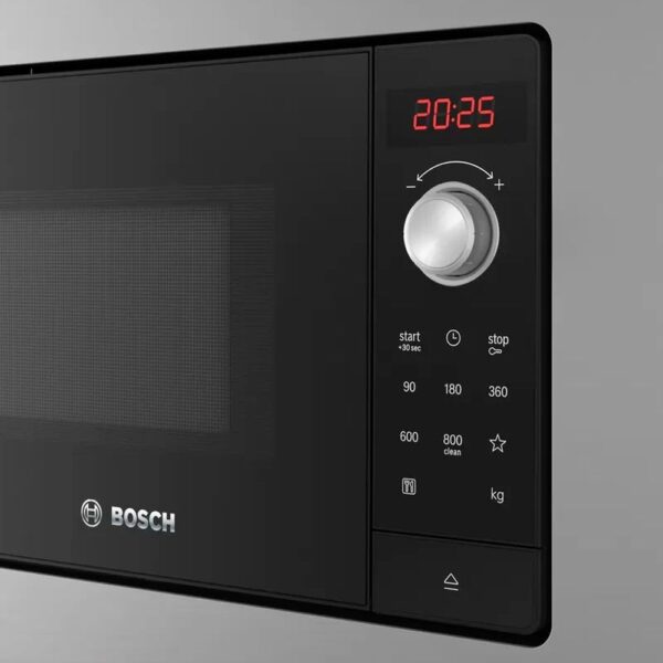 Bosch BEL623MS3 - Horno Microondas Integrable 20 Litros Con Grill Inox - Imagen 3