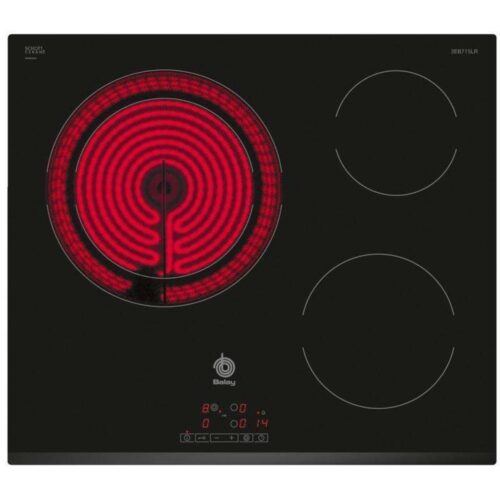 Balay 3EB715LR - Vitroceramica Independiente Radiantes 3 Zonas Coccion Ancho 60 Cm