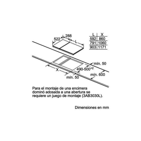 Balay 3EB730LQ - Encimera Modular - Imagen 3