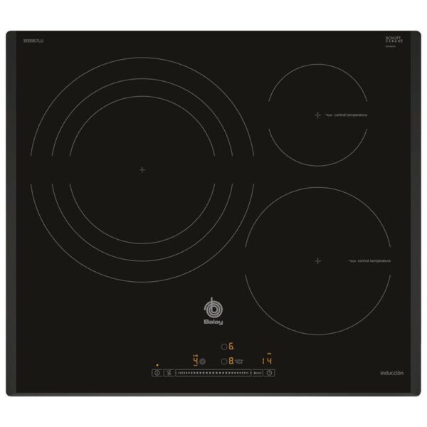 Balay 3EB967LU - Vitroceramica Induccion 3 Zonas Coccion Ancho 60 Cm