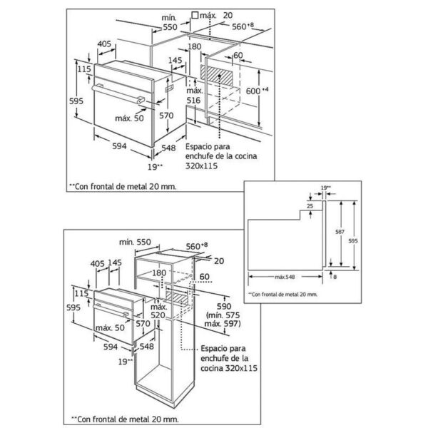 Balay 3HB2010X0 - Horno Multifuncion Inox - Imagen 2