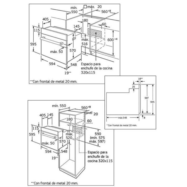 Balay 3HB2031X0 - Horno Multifuncion Inox - Imagen 2