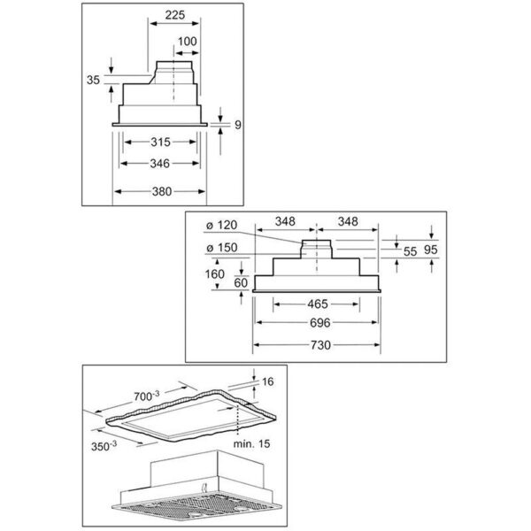 Balay 3BF276NX - Grupo Filtrante Ancho 75 Cm Inox - Imagen 2