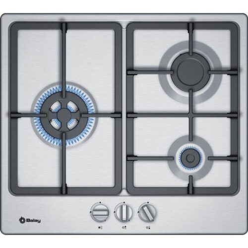 Balay 3ETX563HB - Encimera De Gas 3 Zonas Coccion Ancho 60 Cm