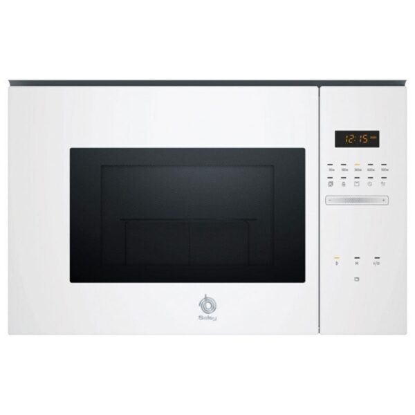Balay 3CG5175B2 - Horno Microondas Integrable 25 Litros Con Grill Blanco