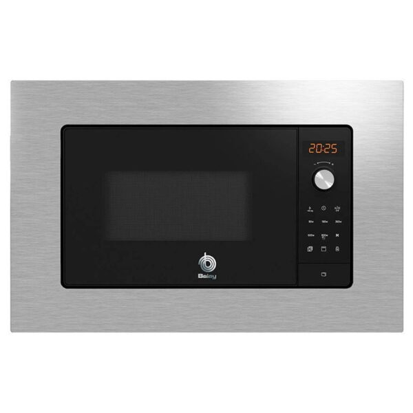 Balay 3CG6142X3 - Horno Microondas Integrable 20 Litros Con Grill Inox