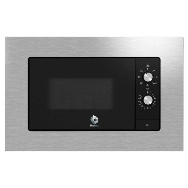 Balay 3CG6112X3 - Horno Microondas Integrable 20 Litros Con Grill Inox