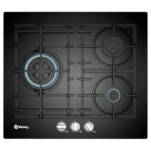 Balay 3ETG563HB - Encimera De Gas 3 Zonas Coccion Ancho 60 Cm