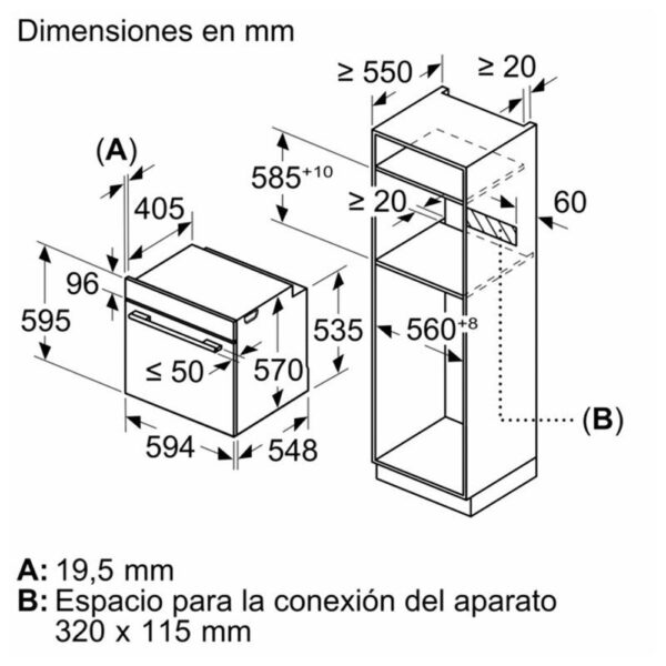 Balay 3HB4000X3 - Horno Multifuncion Inox - Imagen 2