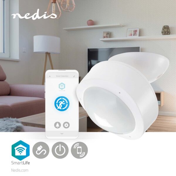 SENSOR NEDIS WIFISM10CWT MOVIMIENTO WIFI - Imagen 2