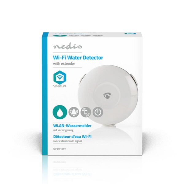 DETECTOR AGUA NEDIS WIFIDW10WT WIFI