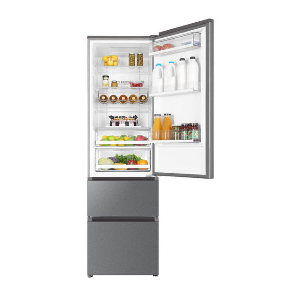 Haier A3FE837CGJ - Frigorifico Combi Nofrost D Alto 2005 Cm Ancho 59,5 Cm Inox - Imagen 2