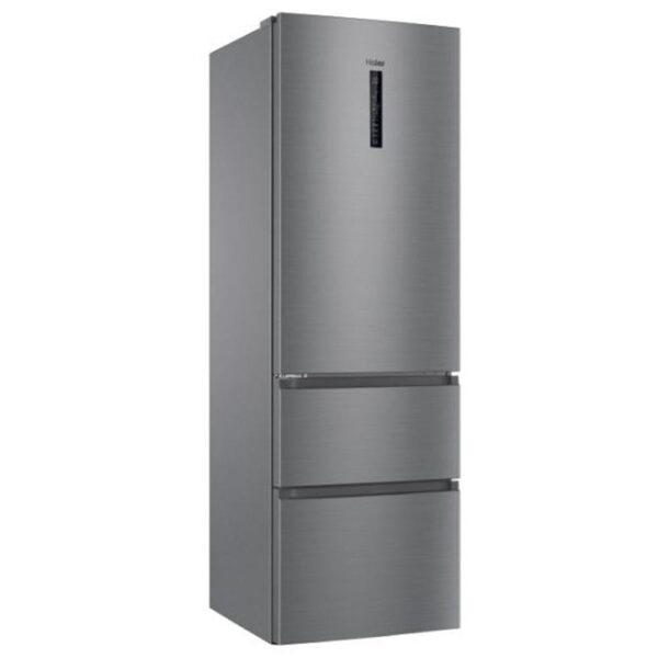 Haier HTR3619ENMN - Frigorifico Combi Nofrost E Alto 191 Cm Ancho 60 Cm Silver