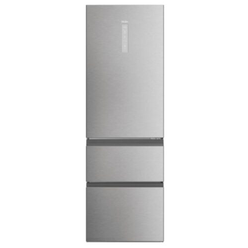 Haier HTW5618ENMG - Frigorifico Combi Nofrost E Alto 185 Cm. Ancho 59.5 Cm. Inox