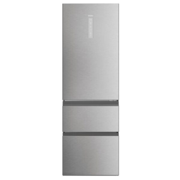 Haier HTW5618ENMG - Frigorifico Combi Nofrost E Alto 185 Cm. Ancho 59.5 Cm. Inox