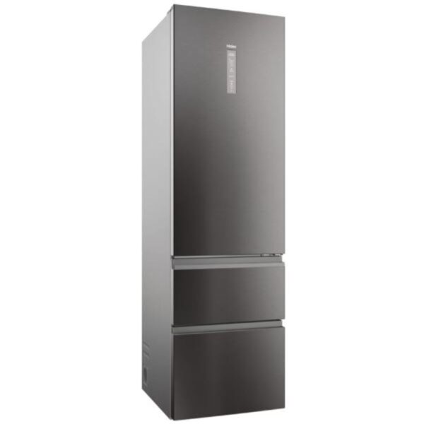 Haier HTW7620CNMP - Frigorifico Combi Nofrost C Alto 205 Cm. Ancho 59.5 Cm Inox - Imagen 3