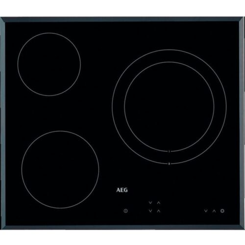 Aeg HK623021FB - Vitroceramica Independiente Radiantes 3 Zonas Coccion Ancho 60 Cm