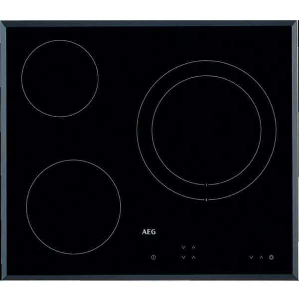 Aeg HK623021FB - Vitroceramica Independiente Radiantes 3 Zonas Coccion Ancho 60 Cm