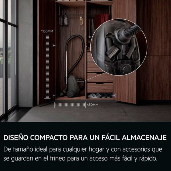 Aeg AB31C1GG - Aspirador Con Bolsa 750 W - Imagen 8