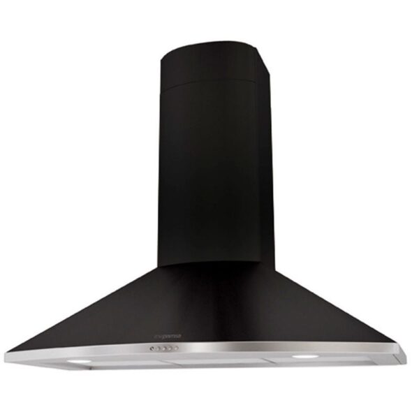 Mepamsa TENDER H 90 NEGRO FUNDICION V2 - Campana Chimenea Ancho 90 Cm Negra