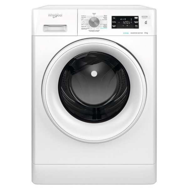 Whirlpool FFB8258WVSP - Lavadora Carga Frontal 8 Kg 1200 Rpm B Blanco