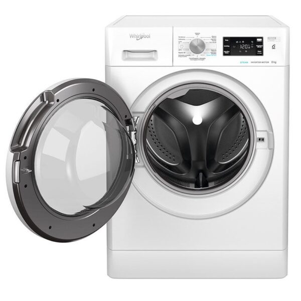 Whirlpool FFB8258WVSP - Lavadora Carga Frontal 8 Kg 1200 Rpm B Blanco - Imagen 2