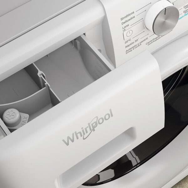 Whirlpool FFB8258WVSP - Lavadora Carga Frontal 8 Kg 1200 Rpm B Blanco - Imagen 3