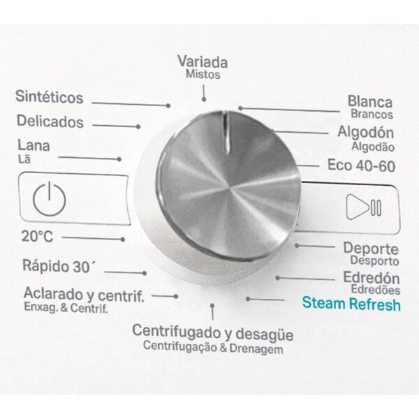 Whirlpool FFB8258WVSP - Lavadora Carga Frontal 8 Kg 1200 Rpm B Blanco - Imagen 5