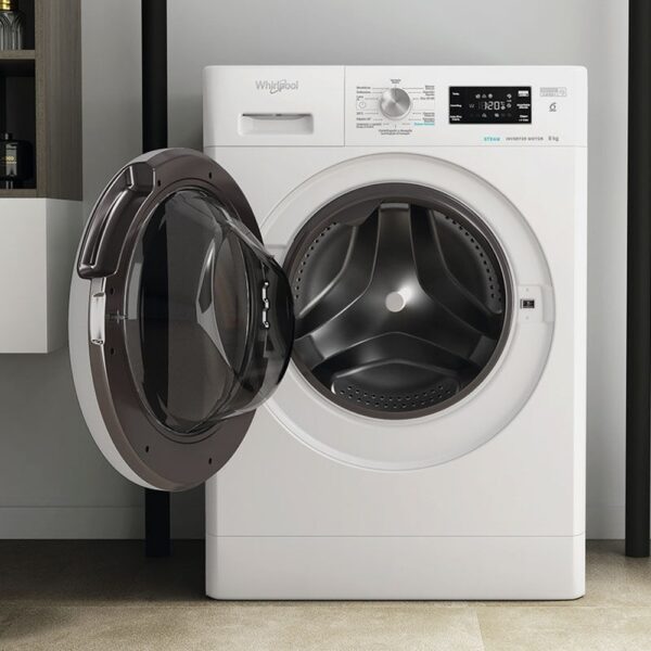 Whirlpool FFB8258WVSP - Lavadora Carga Frontal 8 Kg 1200 Rpm B Blanco - Imagen 8
