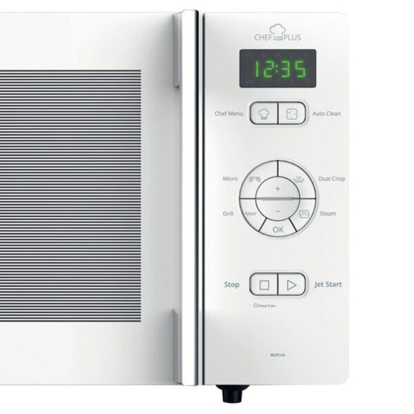 Whirlpool MCP 346 WH - Horno Microondas Con Grill 25 Litros Blanco - Imagen 2