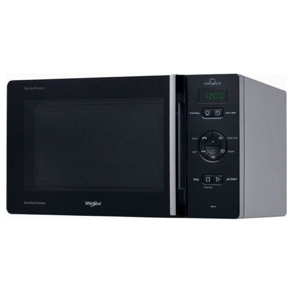 Whirlpool MCP 346 SL - Horno Microondas Con Grill 25 Litros Negro
