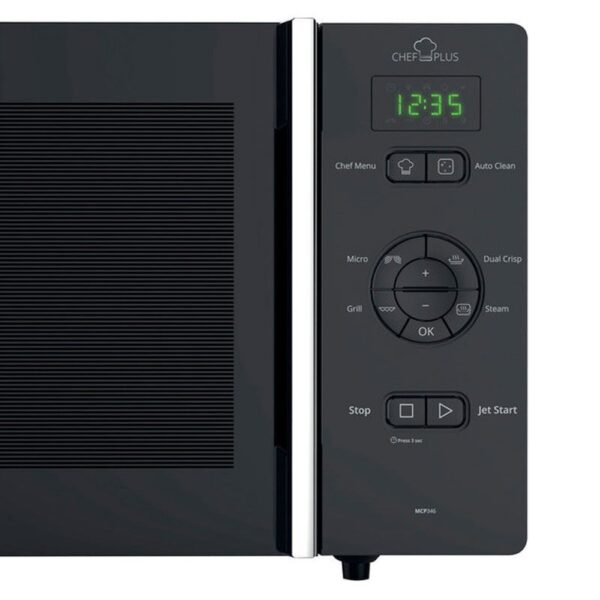 Whirlpool MCP 346 SL - Horno Microondas Con Grill 25 Litros Negro - Imagen 2