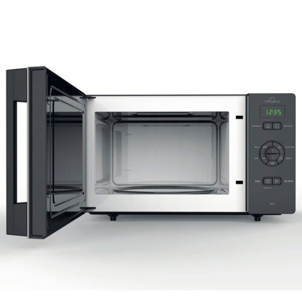 Whirlpool MCP 346 SL - Horno Microondas Con Grill 25 Litros Negro - Imagen 3