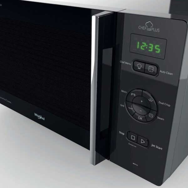 Whirlpool MCP 346 SL - Horno Microondas Con Grill 25 Litros Negro - Imagen 4