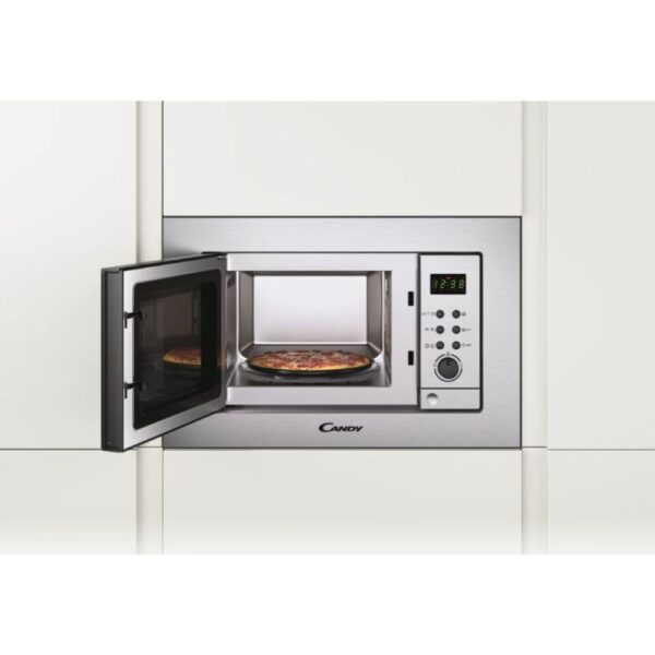 Candy CMGI211EX - Horno Microondas Integrable 21 Litros Con Grill Inox - Imagen 2