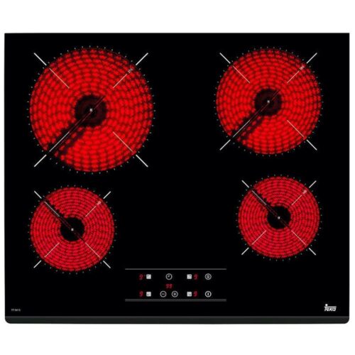 Teka TZ 6415 - Vitroceramica Independiente 4 Zonas Coccion Ancho 60 Cm