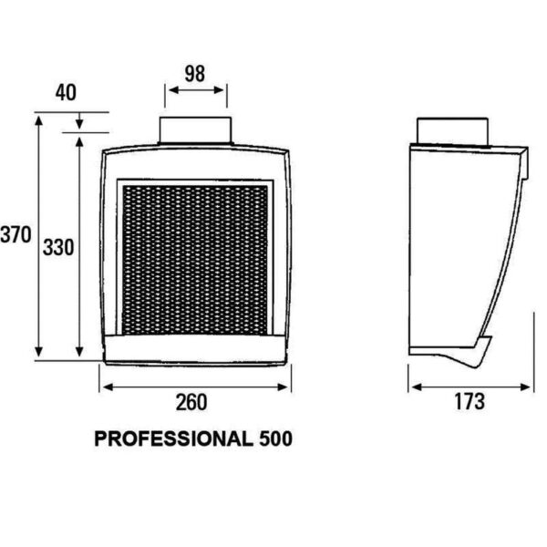 Cata PROFESSIONAL 500 - Extractor - Imagen 2