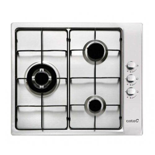 Cata - Encimera De Gas cata gib 6021 x  3 Zonas Coccion Ancho 58 Cm butano