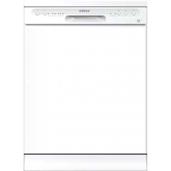 Edesa EDW-6120 WH - Lavavajillas 60 Cm E 12 Cubiertos Blanco