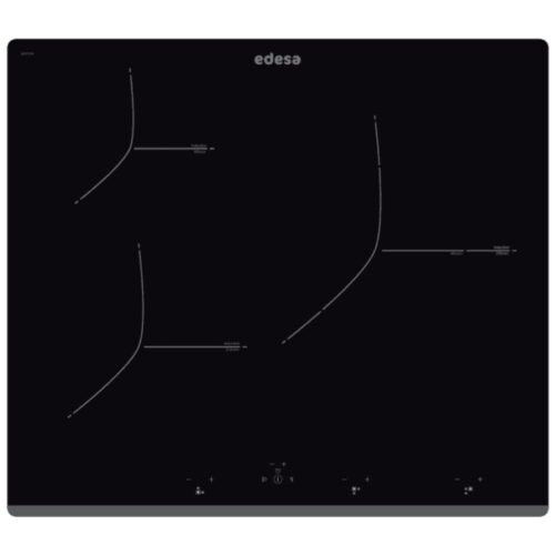 Edesa EIT-6329 B - Vitroceramica Induccion 3 Zonas Coccion Ancho 60 Cm